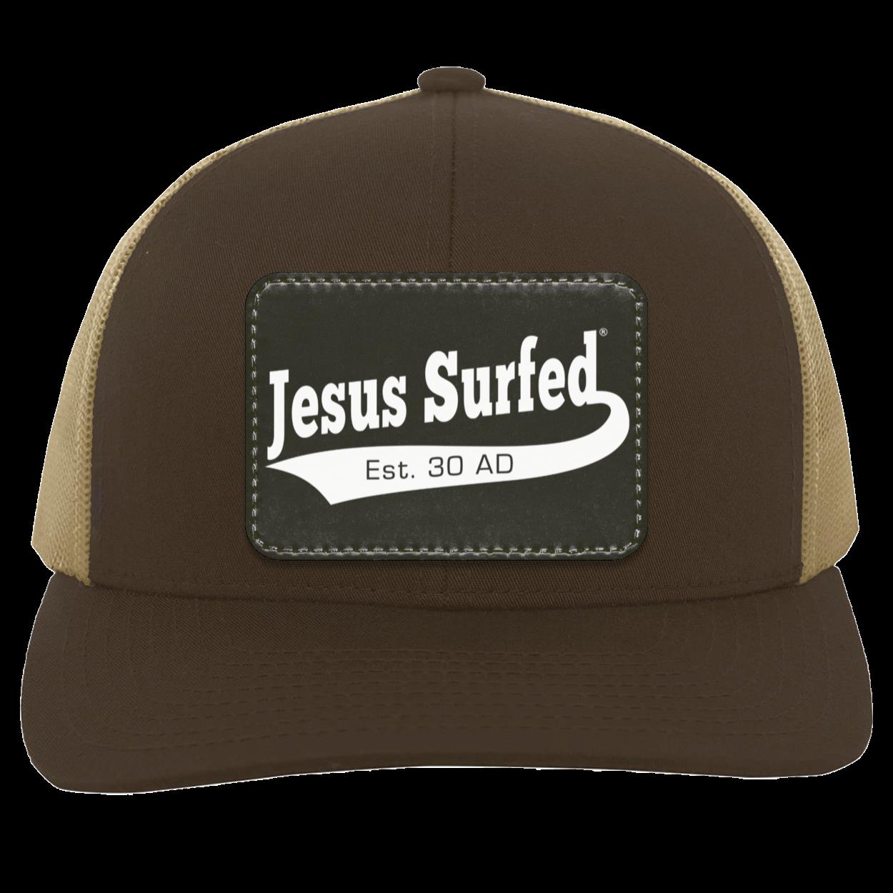 Est 30 AD - Trucker Snap Back - Rectangle Patch - Jesus Surfed Apparel Co. 