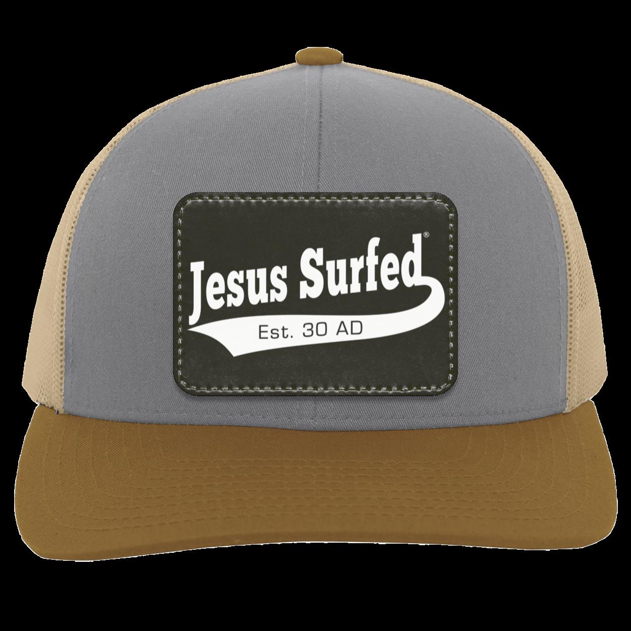 Est 30 AD - Trucker Snap Back - Rectangle Patch - Jesus Surfed Apparel Co. 