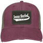 Est AD 30 - Distressed Ollie Cap - Rectangle Patch - Jesus Surfed Apparel Co. 