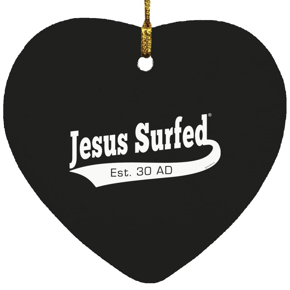 Est AD 30 - Heart Ornament - Jesus Surfed Apparel Co. 