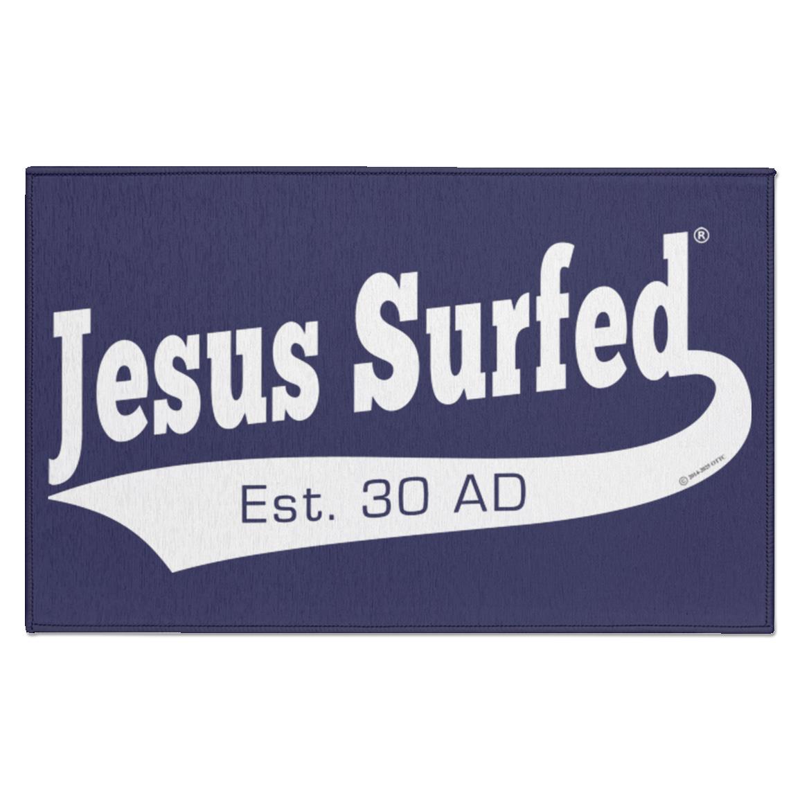Est AD 30 - Indoor Doormat - Jesus Surfed Apparel Co. 