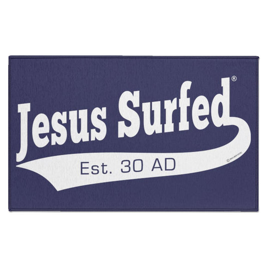 Est AD 30 - Indoor Doormat - Jesus Surfed Apparel Co. 