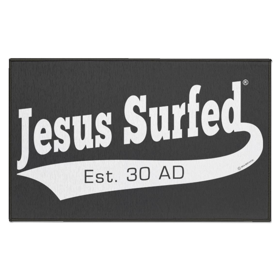 Est AD 30 - Indoor Doormat - Jesus Surfed Apparel Co. 