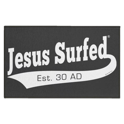 Est AD 30 - Indoor Doormat - Jesus Surfed Apparel Co. 