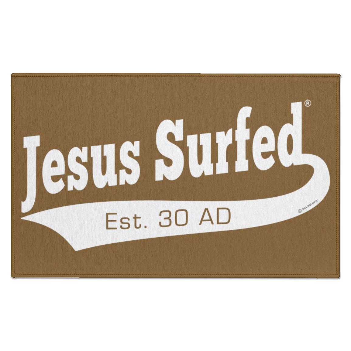 Est AD 30 - Indoor Doormat - Jesus Surfed Apparel Co. 