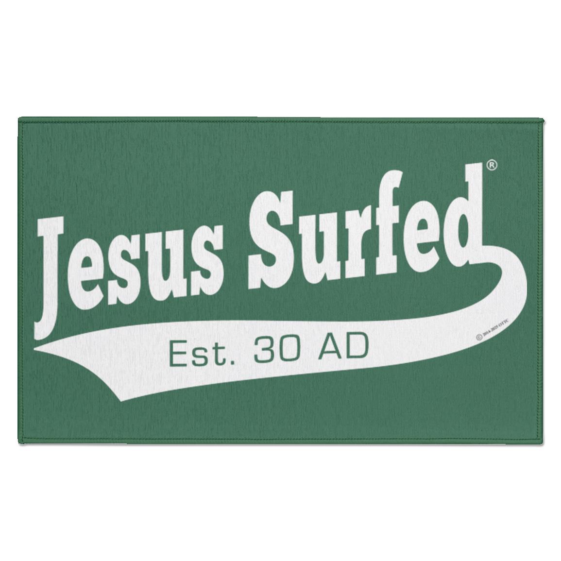 Est AD 30 - Indoor Doormat - Jesus Surfed Apparel Co. 