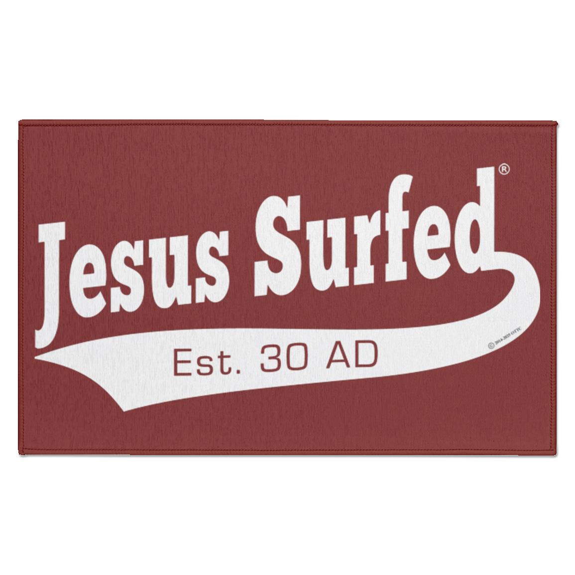 Est AD 30 - Indoor Doormat - Jesus Surfed Apparel Co. 