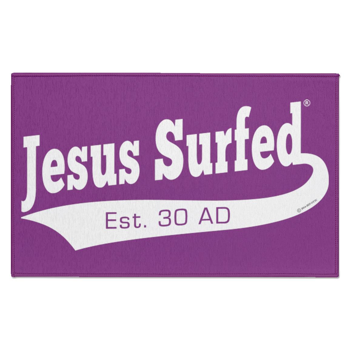 Est AD 30 - Indoor Doormat - Jesus Surfed Apparel Co. 