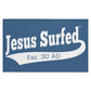 Est AD 30 - Indoor Doormat - Jesus Surfed Apparel Co. 