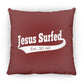 Est AD 30 - Large Square Pillow - Jesus Surfed Apparel Co. 