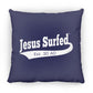 Est AD 30 - Large Square Pillow - Jesus Surfed Apparel Co. 