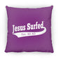 Est AD 30 - Large Square Pillow - Jesus Surfed Apparel Co. 