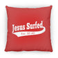 Est AD 30 - Large Square Pillow - Jesus Surfed Apparel Co. 