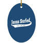 Est AD 30 - Oval Ornament - Jesus Surfed Apparel Co. 