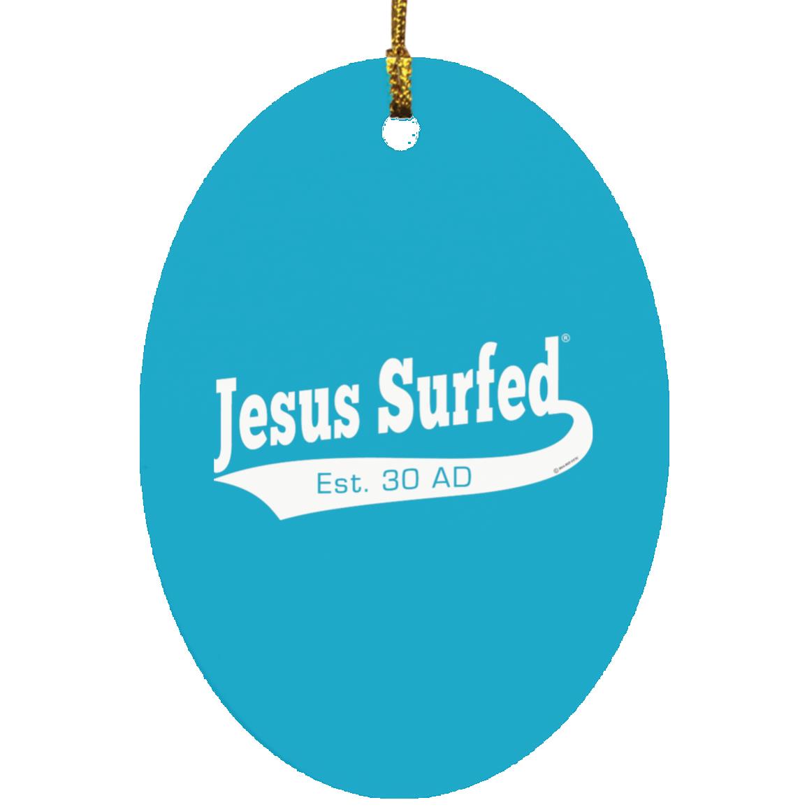 Est AD 30 - Oval Ornament - Jesus Surfed Apparel Co. 