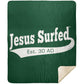 Est AD 30 - Premium Mink Sherpa Blanket 50x60 - Jesus Surfed Apparel Co. 