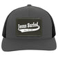 Est AD 30 - Trucker Snap Back - Rectangle Patch - Jesus Surfed Apparel Co. 