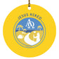 Follow the Path - Circle Ornament - Jesus Surfed Apparel Co. 
