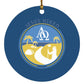 Follow the Path - Circle Ornament - Jesus Surfed Apparel Co. 