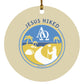 Follow the Path - Circle Ornament - Jesus Surfed Apparel Co. 