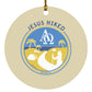 Follow the Path - Circle Ornament - Jesus Surfed Apparel Co. 
