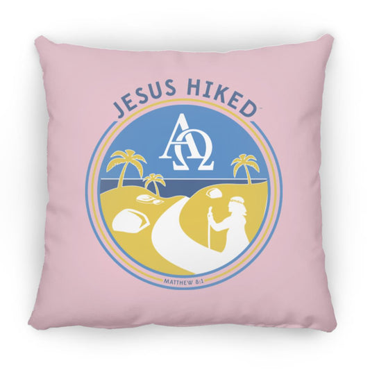 Follow the Path - Large Square Pillow - Jesus Surfed Apparel Co. 