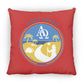 Follow the Path - Large Square Pillow - Jesus Surfed Apparel Co. 