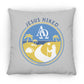 Follow the Path - Large Square Pillow - Jesus Surfed Apparel Co. 