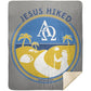 Follow the Path - Premium Mink Sherpa Blanket 50x60 - Jesus Surfed Apparel Co. 