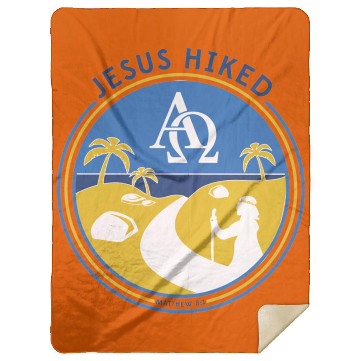 Follow the Path - Premium Mink Sherpa Blanket 60x80 - Jesus Surfed Apparel Co. 