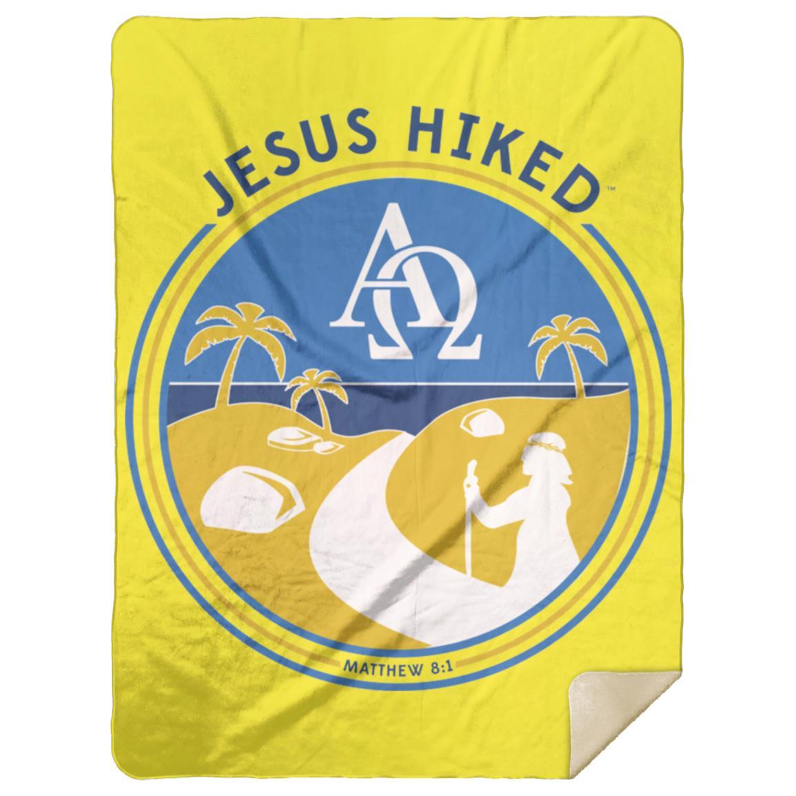 Follow the Path - Premium Mink Sherpa Blanket 60x80 - Jesus Surfed Apparel Co. 