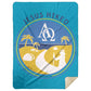 Follow the Path - Premium Mink Sherpa Blanket 60x80 - Jesus Surfed Apparel Co. 