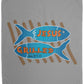 Grilled Fish - Cozy Plush Fleece Blanket - 50x60 - Jesus Surfed Apparel Co. 