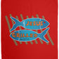 Grilled Fish - Cozy Plush Fleece Blanket - 50x60 - Jesus Surfed Apparel Co. 