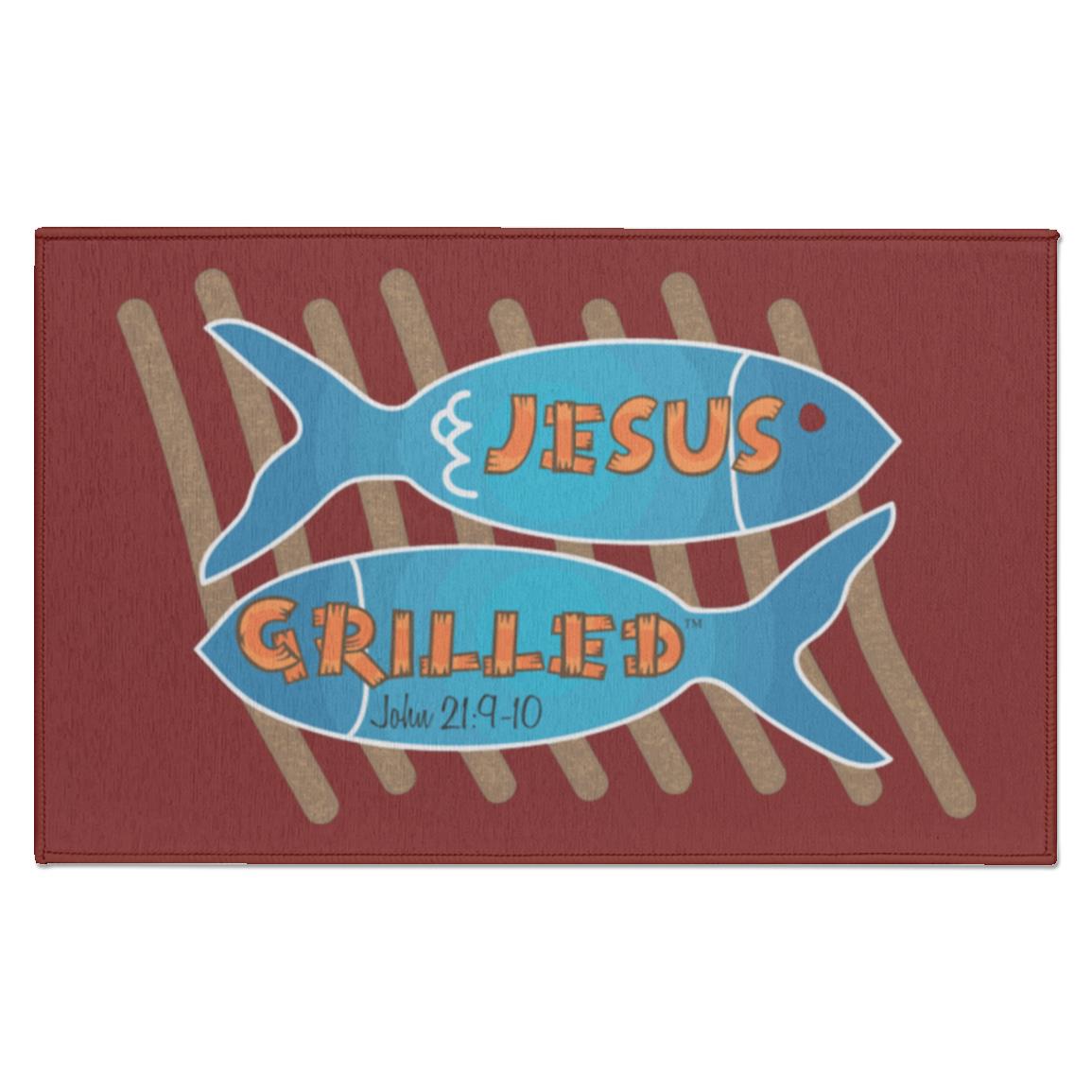 Grilled Fish - Indoor Doormat - Jesus Surfed Apparel Co. 