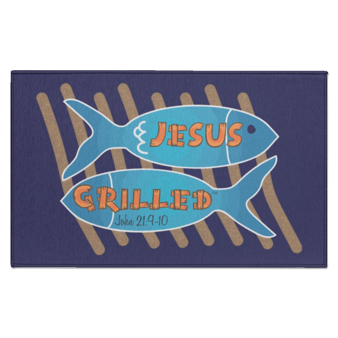 Grilled Fish - Indoor Doormat - Jesus Surfed Apparel Co. 