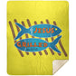 Grilled Fish - Premium Mink Sherpa Blanket 50x60 - Jesus Surfed Apparel Co. 