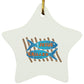 Grilled Fish - Star Ornament - Jesus Surfed Apparel Co. 