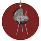 Hot Coals - Circle Ornament - Jesus Surfed Apparel Co. 