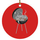 Hot Coals - Circle Ornament - Jesus Surfed Apparel Co. 