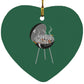 Hot Coals - Heart Ornament - Jesus Surfed Apparel Co. 