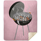 Hot Coals - Premium Mink Sherpa Blanket 50x60 - Jesus Surfed Apparel Co. 