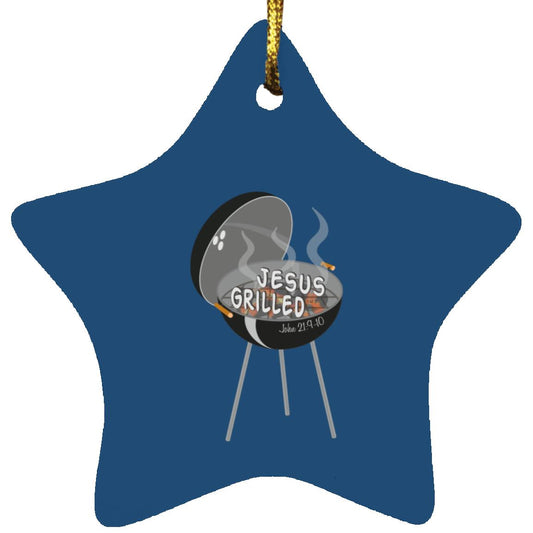 Hot Coals - Star Ornament - Jesus Surfed Apparel Co. 