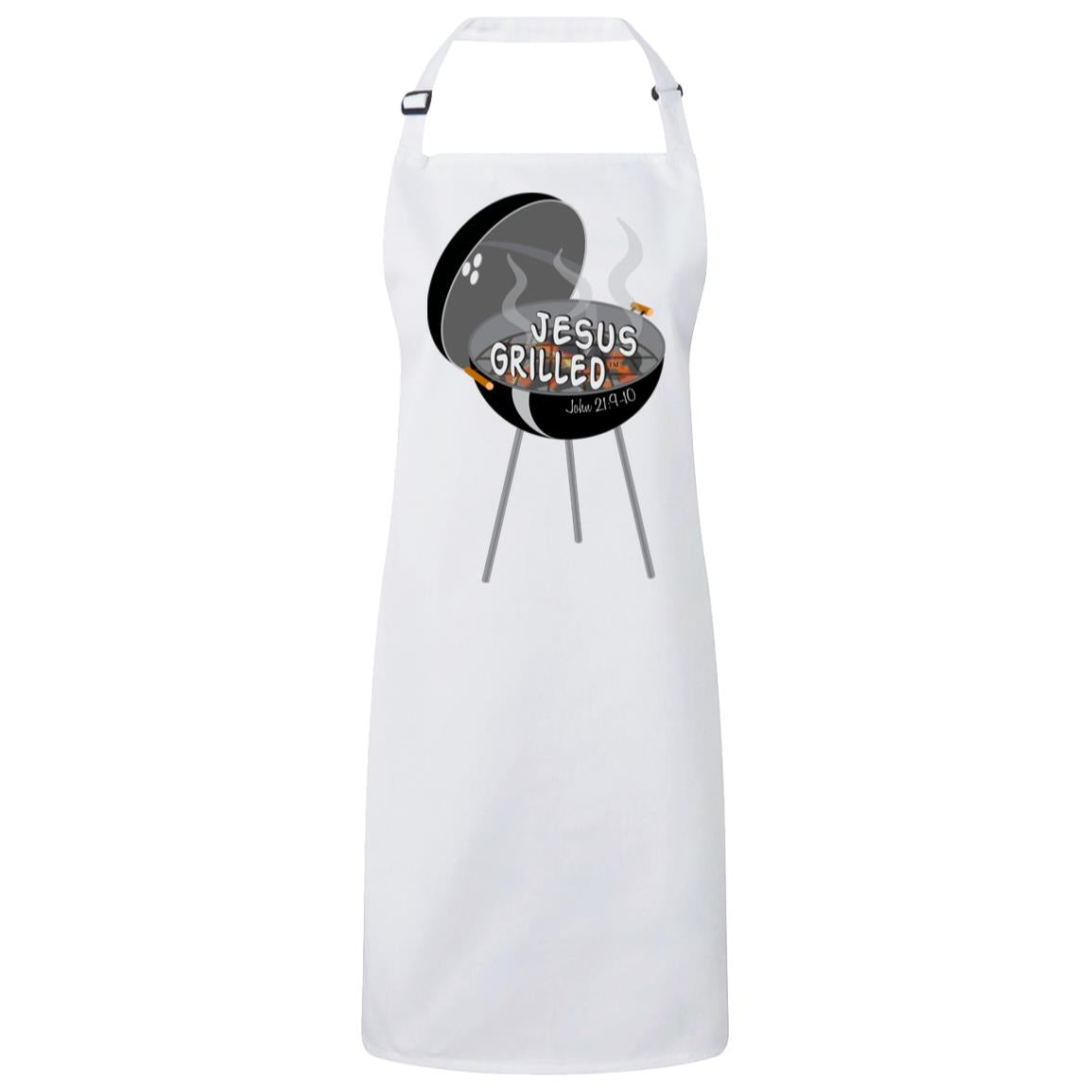 Hot Coals - Sustainable Unisex Bib Apron - Jesus Surfed Apparel Co. 