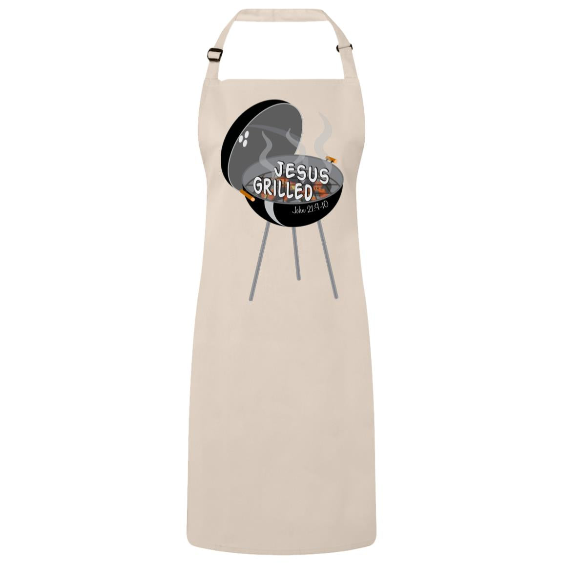 Hot Coals - Sustainable Unisex Bib Apron - Jesus Surfed Apparel Co. 