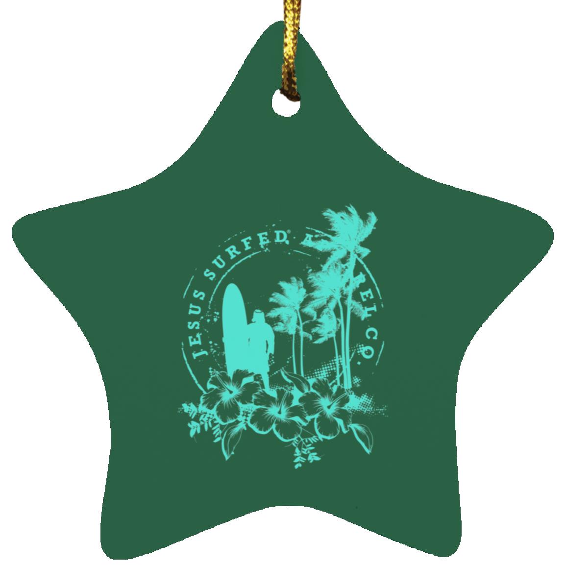 Jesus Surfed Apparel - Star Ornament - Jesus Surfed Apparel Co. 