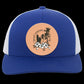 Jesus Surfed Apparel - Trucker Snap Back - Circle Patch - Jesus Surfed Apparel Co. 