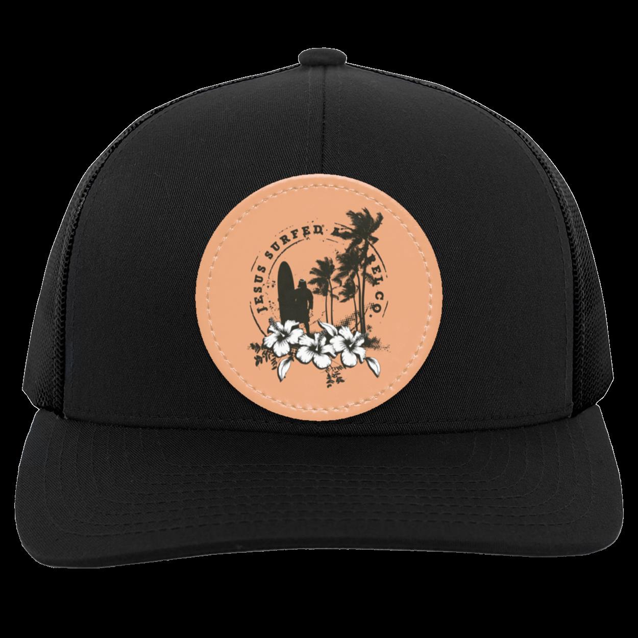 Jesus Surfed Apparel - Trucker Snap Back - Circle Patch - Jesus Surfed Apparel Co. 