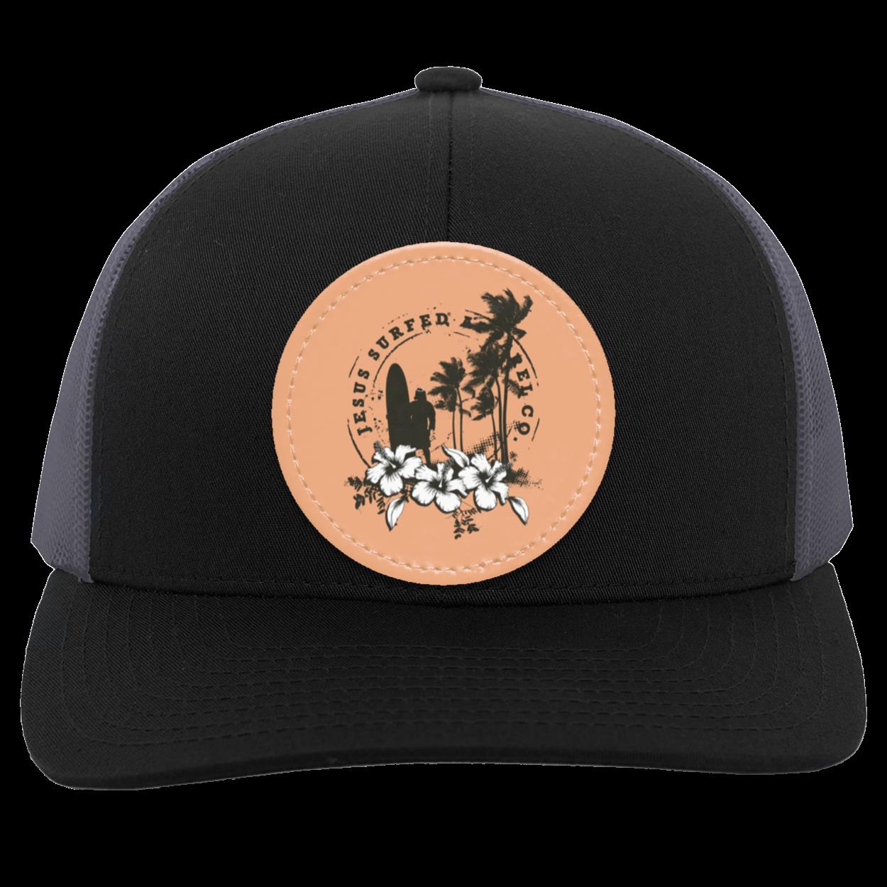 Jesus Surfed Apparel - Trucker Snap Back - Circle Patch - Jesus Surfed Apparel Co. 