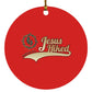 Just Hike - Circle Ornament - Jesus Surfed Apparel Co. 
